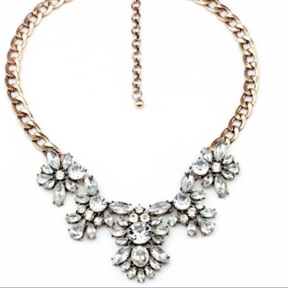 Crystal Statement Necklace - Picture 3 of 3